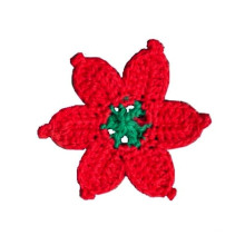 Fashion Hand Crochet Flower Applique Motif Accessories Embellishments